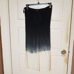 Strapless beachy dress